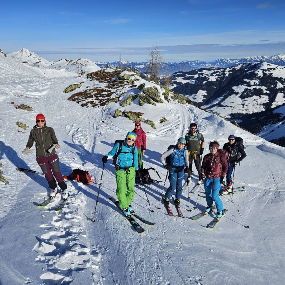 Skitour auf den Standkopf am 14.01.2024 mit Hubert Frank
